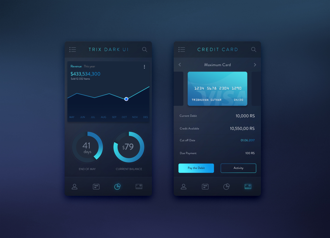 淘宝美工聿。数据可视化概念界面作品