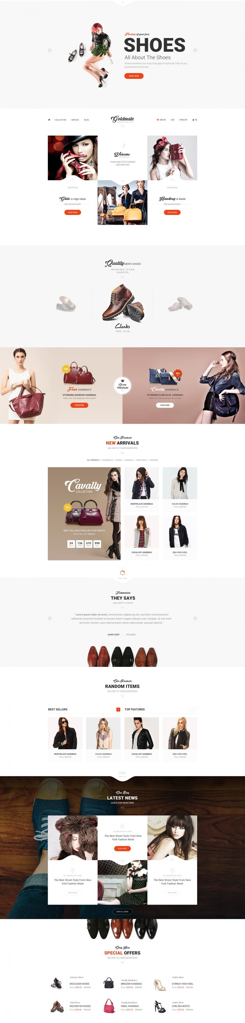 淘宝美工小皮皮外贸电商页面设计，电商首页设计作品