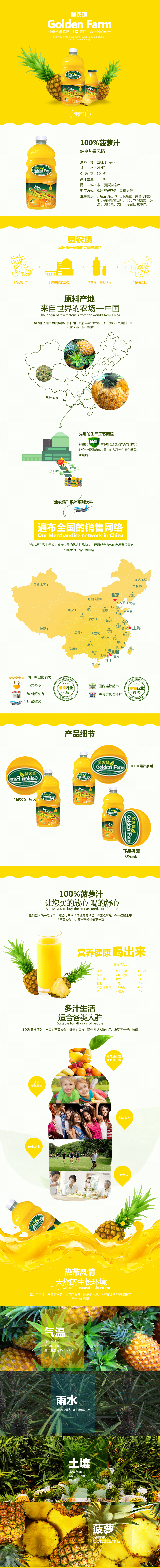 淘寶美工老喬果汁飲料詳情頁(yè)作品