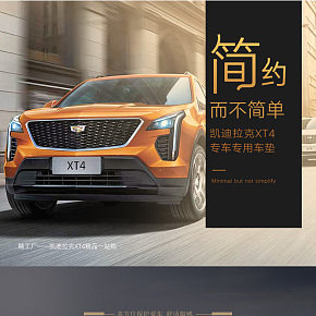 卡迪拉克专车车垫详情