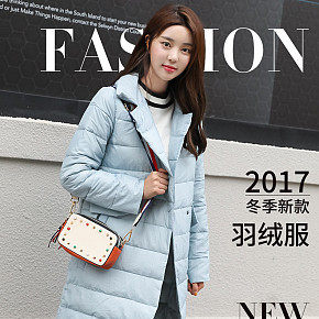 冬季女裝羽絨服詳情頁