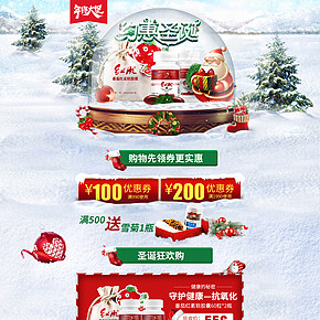 圣诞节保健品