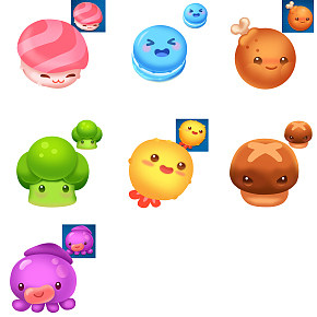 UI图标小动物图标设计