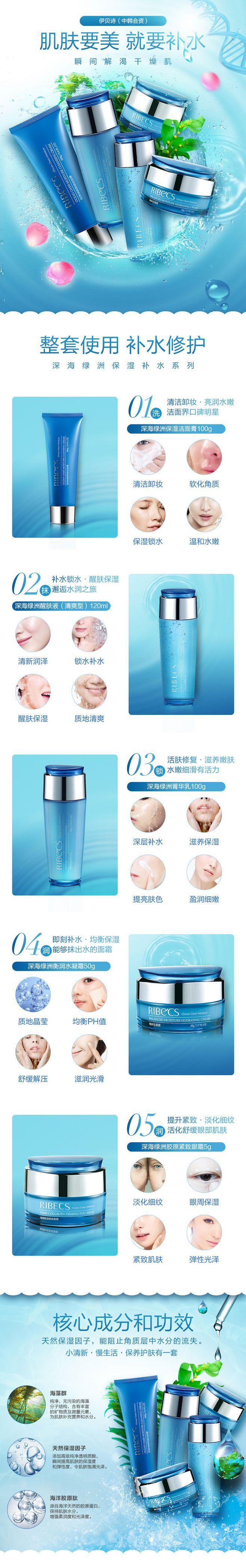 淘寶美工豬豬女孩肌膚要美就要補(bǔ)水作品