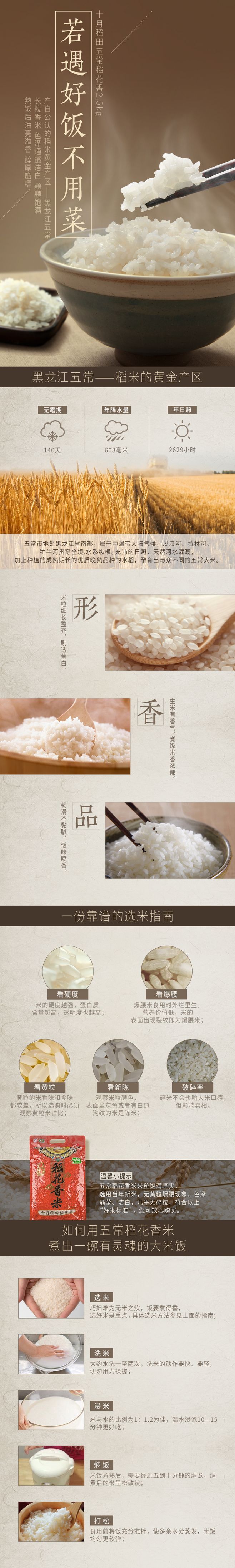 淘宝美工小康康大米，详情页作品