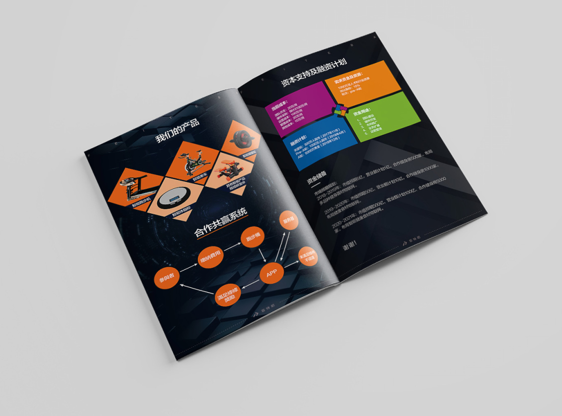 淘宝美工一洲菲特吧商业融资计划书作品