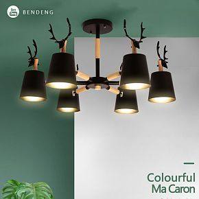 北欧鹿头马卡龙详情页