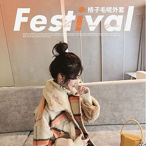 時尚網(wǎng)紅風(fēng)外套女裝詳情頁