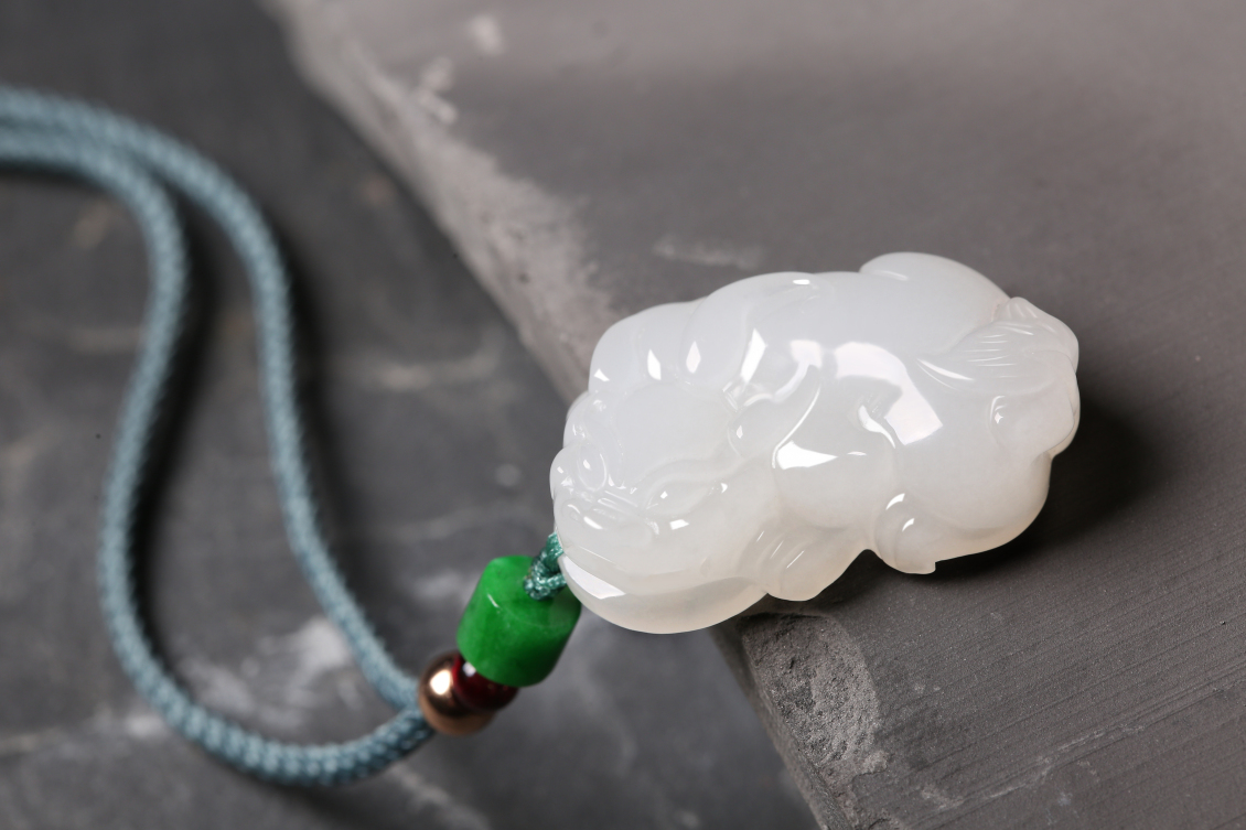 淘宝美工小小柒和田玉挂件精修作品