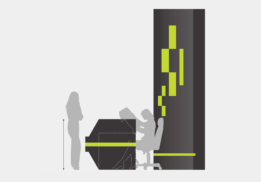 淘宝美工龙门紫婷空间VI门头logo设计-嗨达健身作品