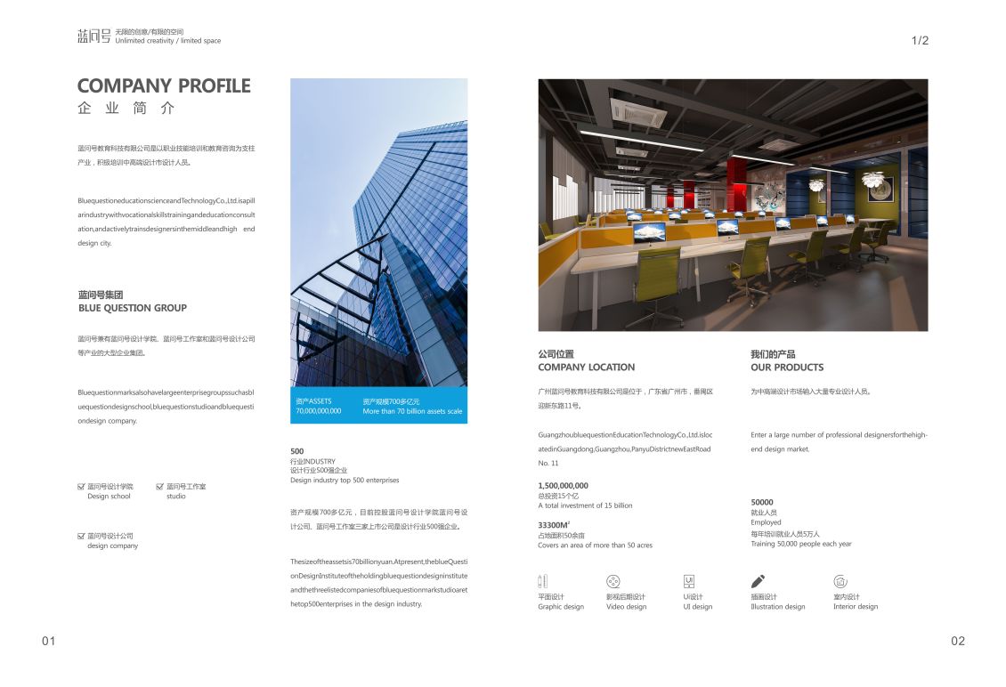 淘宝美工不枉企业宣传画册作品