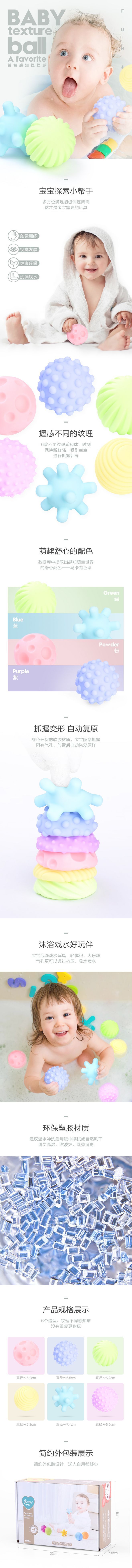 淘宝美工五年美工婴儿玩具详情页的制作作品