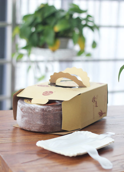 淘宝美工y109609牛皮纸蛋糕盒作品