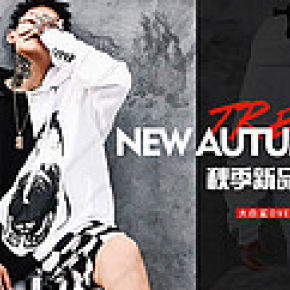 男士大白鲨卫衣帅气潮流