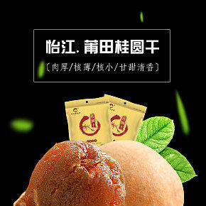 莆田桂圆桂圆肉龙眼干桂圆详情页