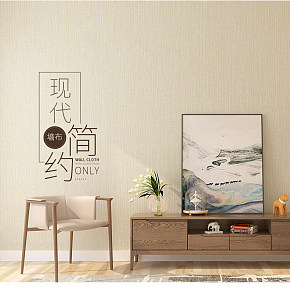 纯色素色客厅卧室无缝墙布壁纸现代简约详情页