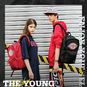 时尚双肩包书包背包电脑包详情页