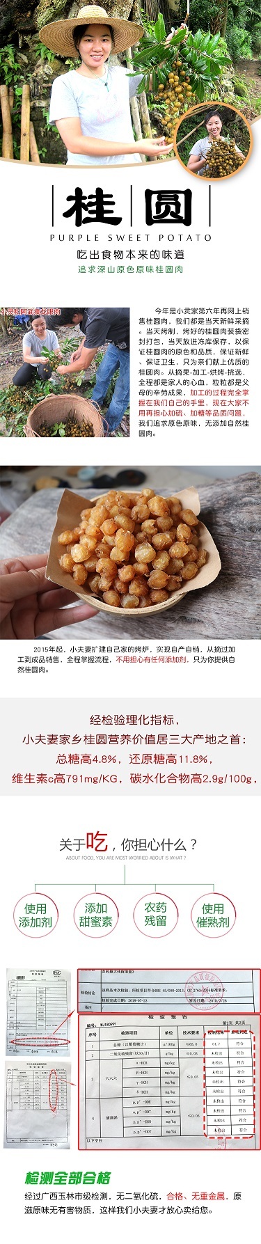 淘寶美工楠楠桂圓肉詳情圖 主圖作品