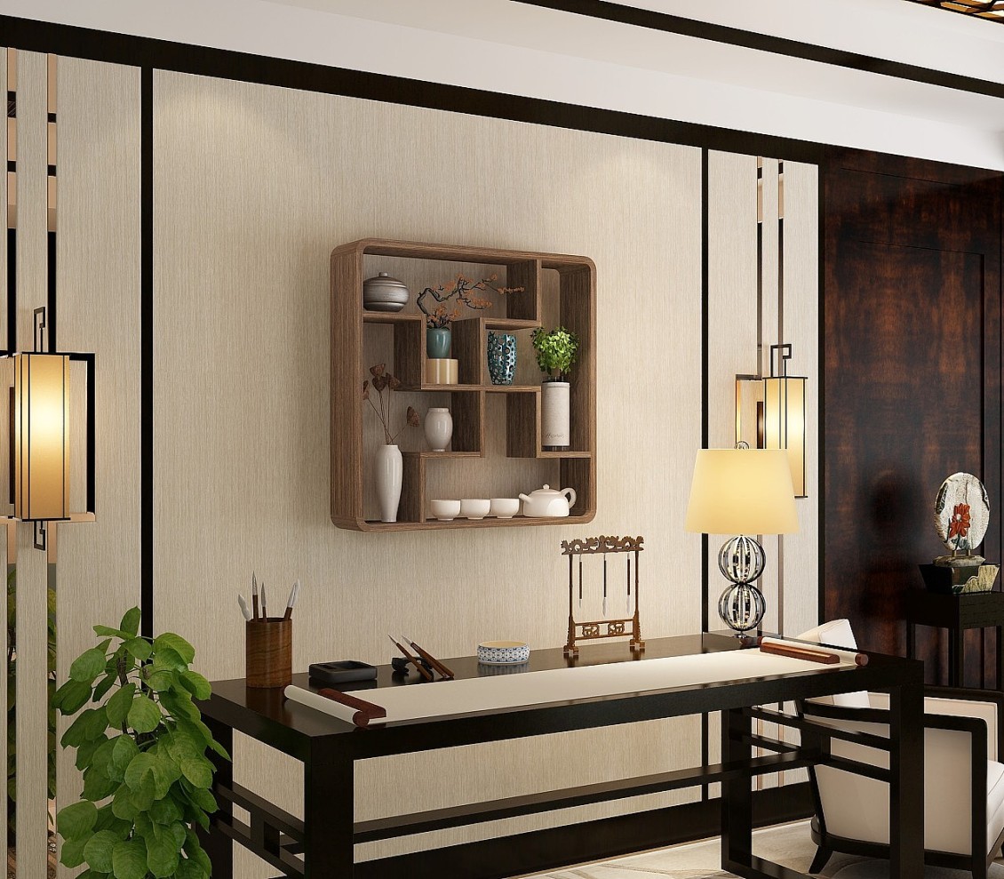 淘宝美工小豌豆3D置物架模型制作作品