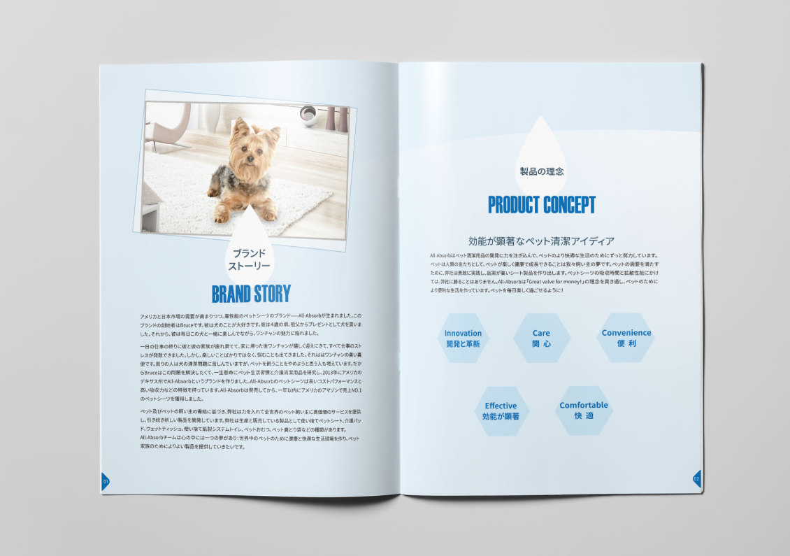 淘宝美工听路人All-absorb日本产品画册设计作品