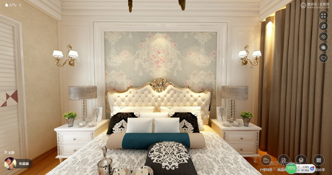 淘宝美工仙缔露露美式家装设计图作品