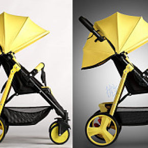 产品（婴儿车）精修