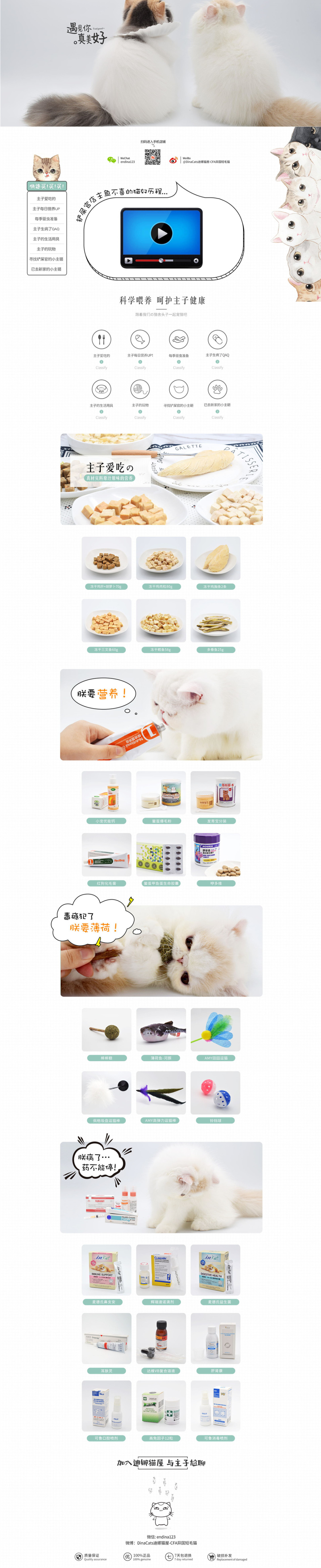 淘寶美工釋空可愛日漫風(fēng)寵物用品首頁專題頁活動(dòng)頁作品