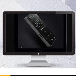 黑色质感数码产品详情页