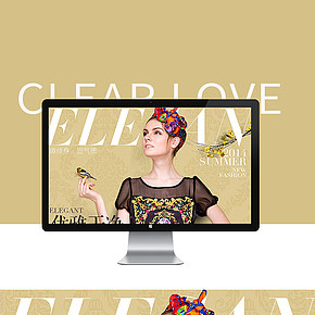 优雅干净时尚女裙