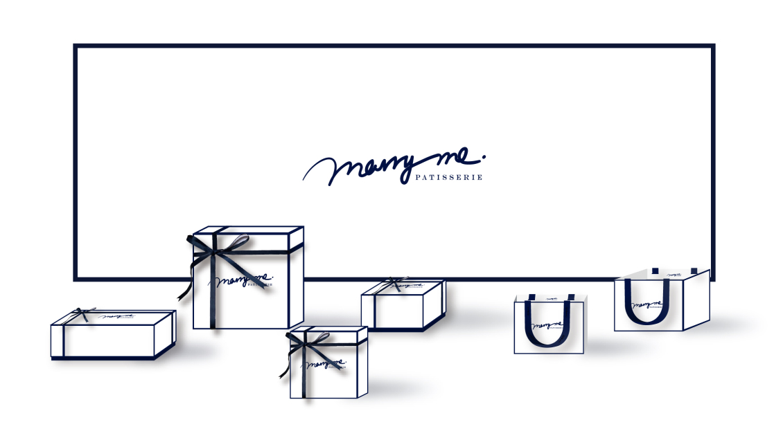 淘宝美工飞船品牌设计 logo与包装 MARRY ME作品