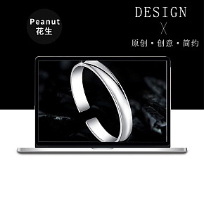 純銀手鐲詳情頁