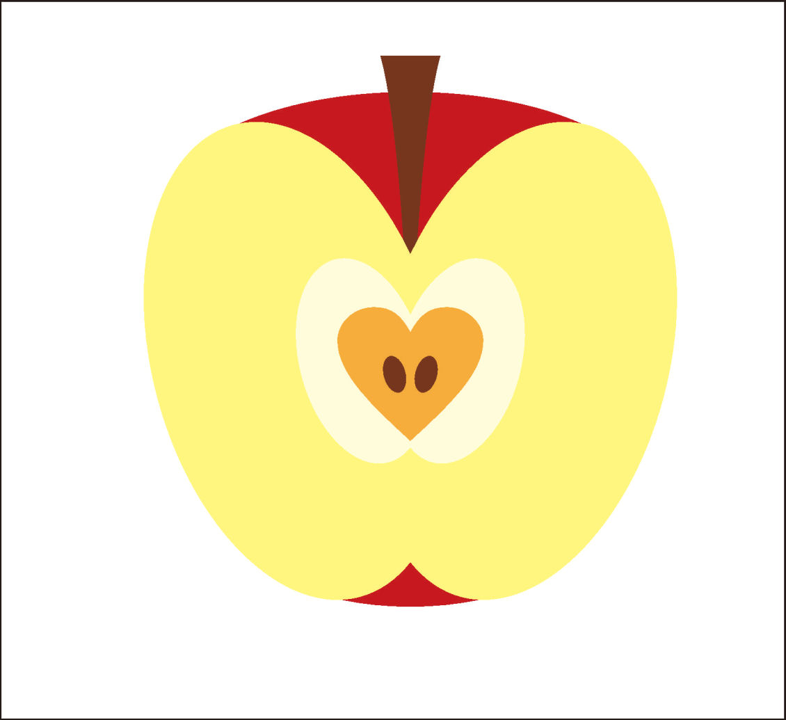 淘宝美工纯之春平面设计插画苹果作品