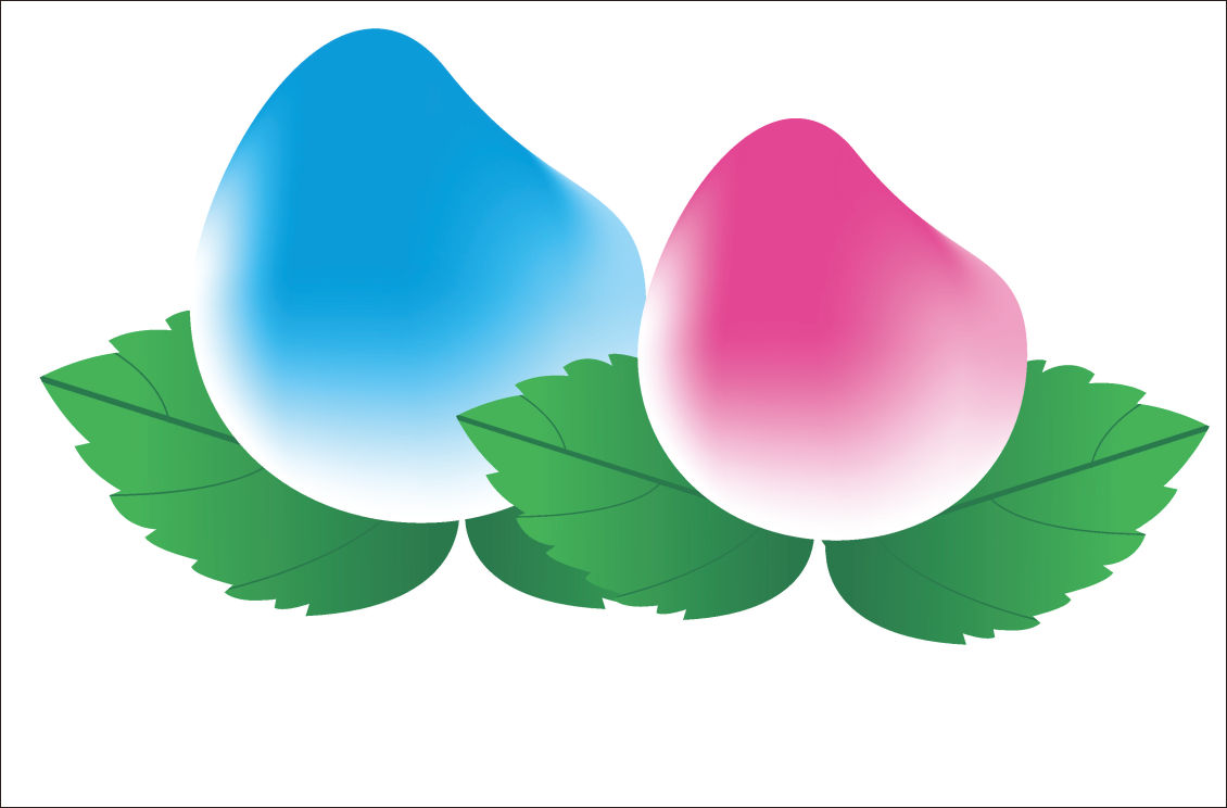 淘宝美工纯之春平面设计插画桃子作品