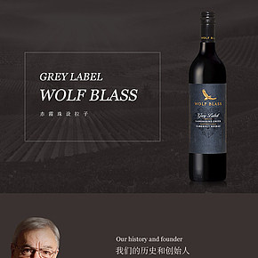 WOLF BLASS红酒简洁风
