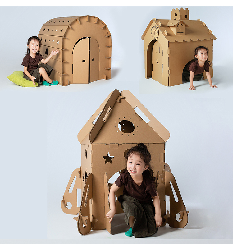 淘宝美工学无止境儿童纸箱玩具详情页作品