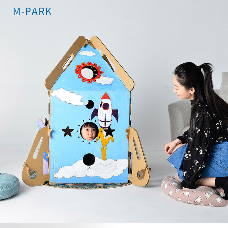 淘宝美工学无止境儿童纸箱玩具详情页作品