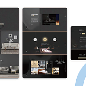 赞言家居网站页面