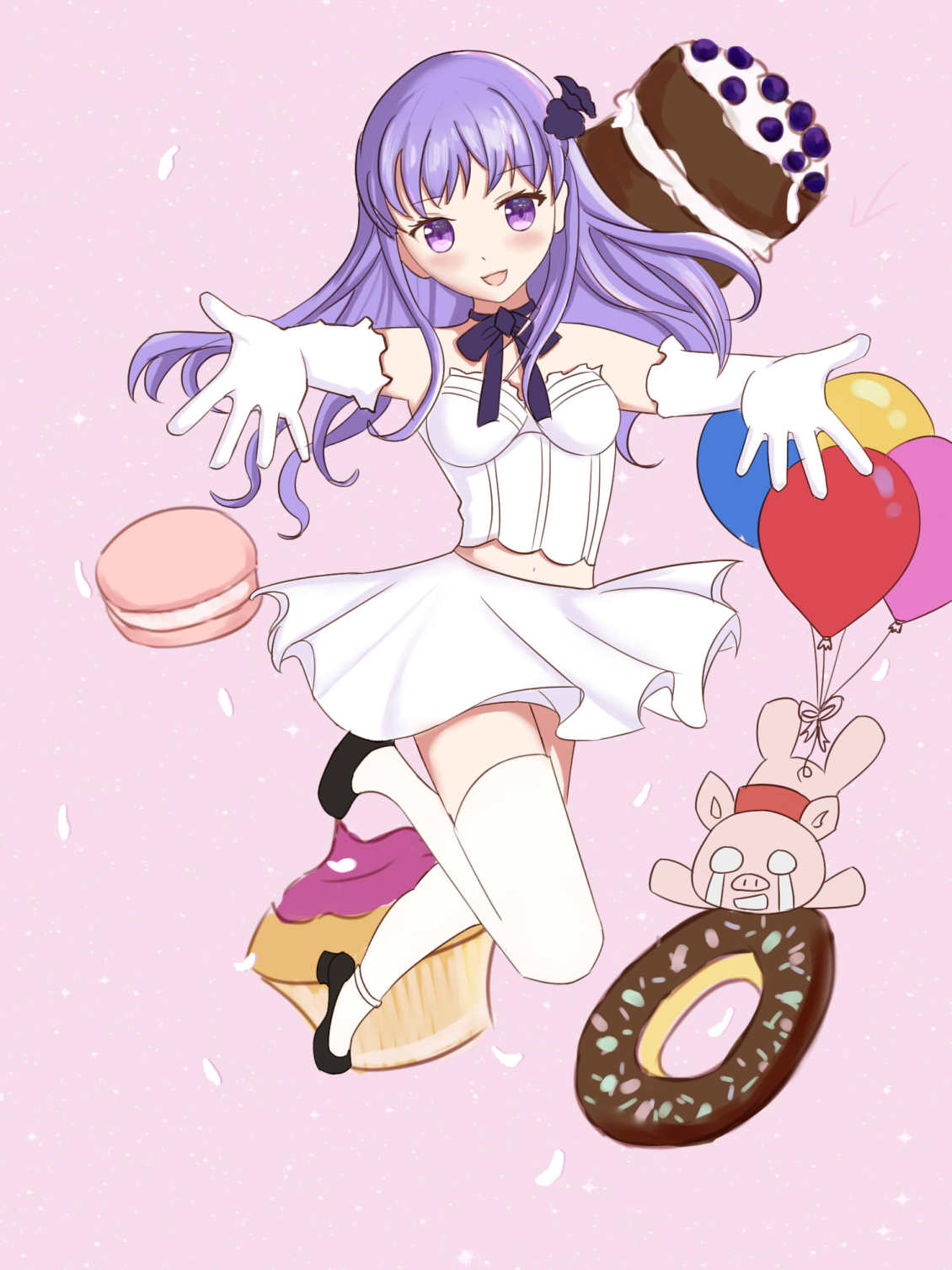 淘宝美工大瑾可爱日系绘画作品