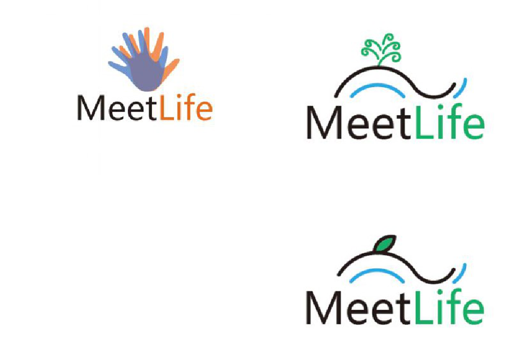 淘宝美工Shnan斯南meetlife logo网页海报设计作品