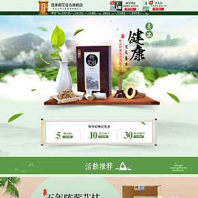 京东店铺首页设计