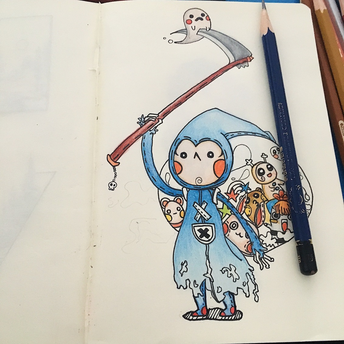 淘宝美工y173346原创设计手绘类插画作品