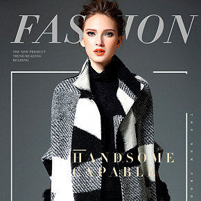 大衣女装电商详情页模板