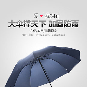 坚固耐用雨伞