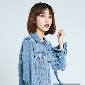 韩版时尚潮流牛仔外套