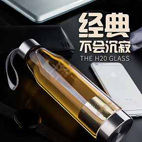 经典玻璃杯促销详情页