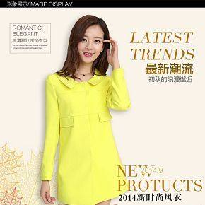 时尚风衣详情页