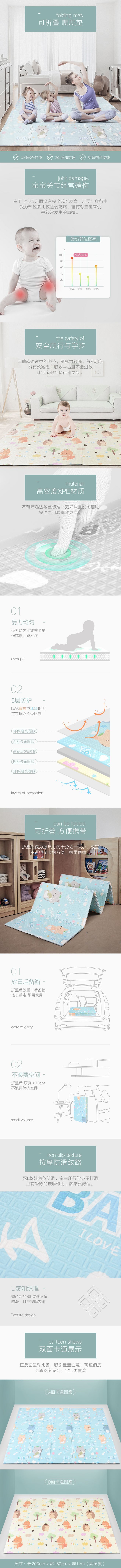 淘宝美工小璐璐可叠加爬爬垫作品