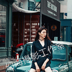 个人写真，女生，酷酷风，欧美