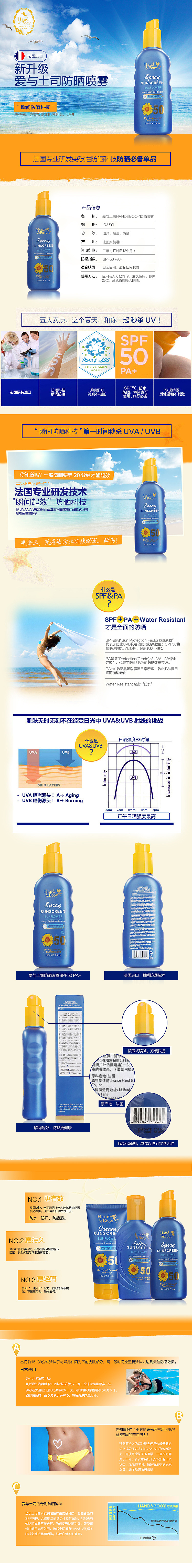 淘宝美工y177072法国防晒喷雾作品