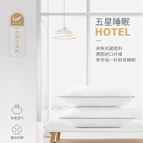 五星睡眠枕頭，枕芯